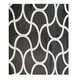 Draperie W4810,d1 L 180 cm x H 215 cm cu inele capse inox