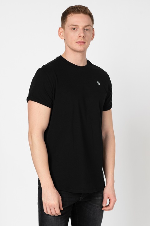 G-STAR, Tricou relaxed fit din bumbac organic D16396-B353, Negru