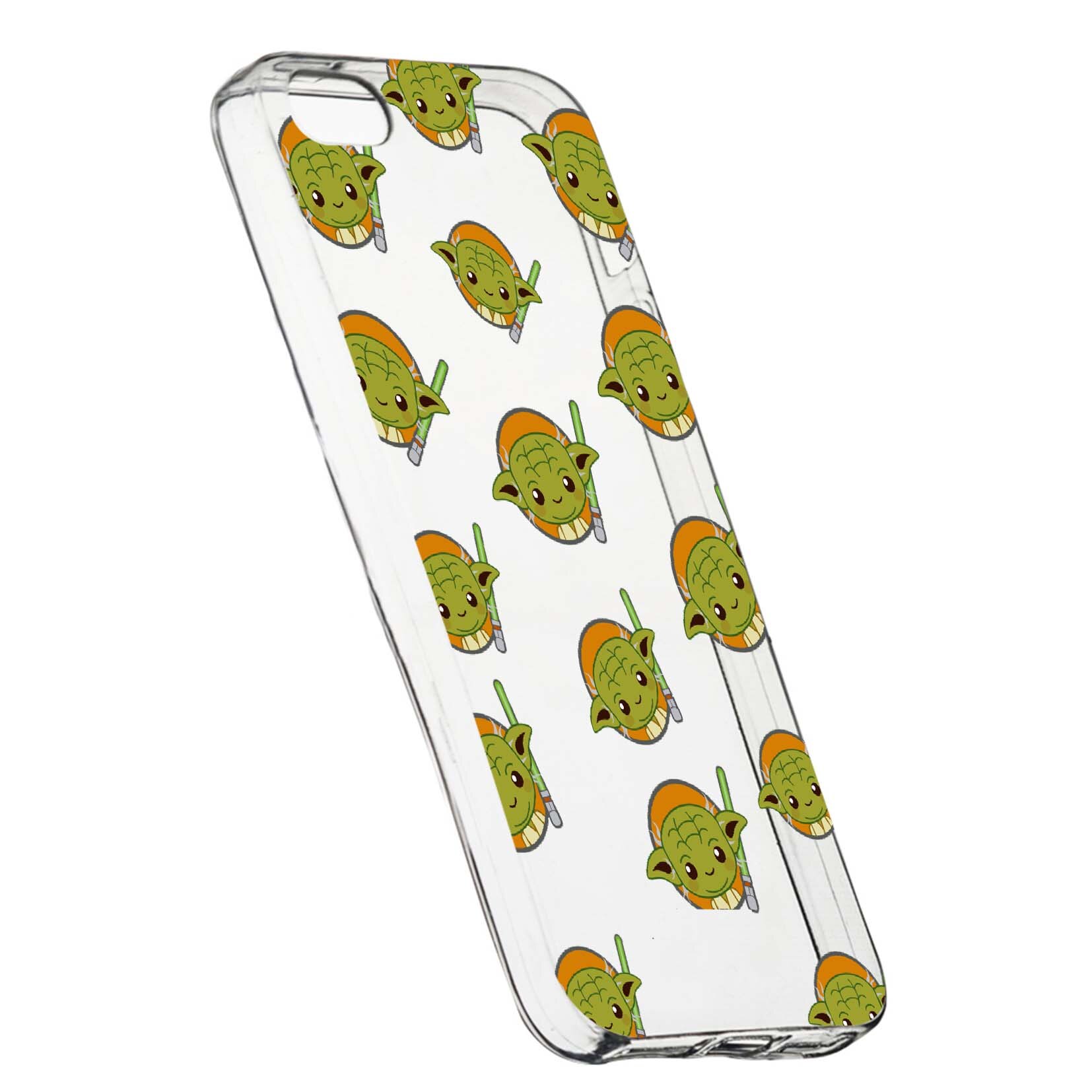 Husa de protectie Star Wars - Baby Yoda, Movie pentru Apple iPhone 5 / 5S / SE, rezistenta la uzura, anti-alunecare, din silicon Premium, 420