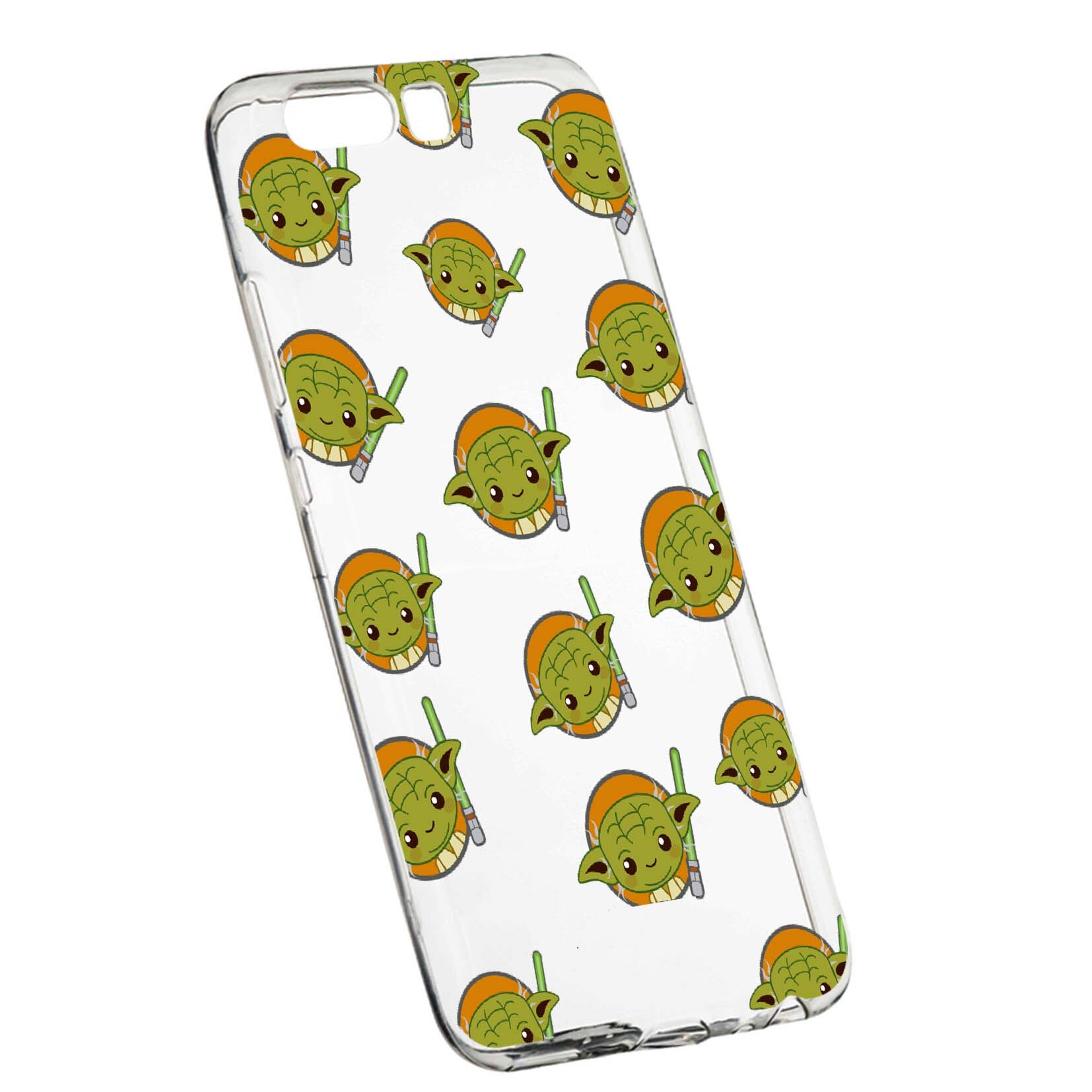 Husa de protectie Star Wars - Baby Yoda, Movie pentru Huawei Y6 2018, rezistenta la uzura, anti-alunecare, din silicon Premium, 420