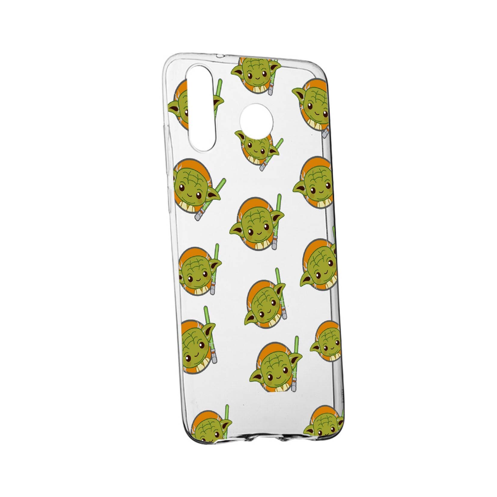 Husa de protectie Star Wars - Baby Yoda, Movie pentru Samsung Galaxy A40, rezistenta la uzura, anti-alunecare, din silicon Premium, 420
