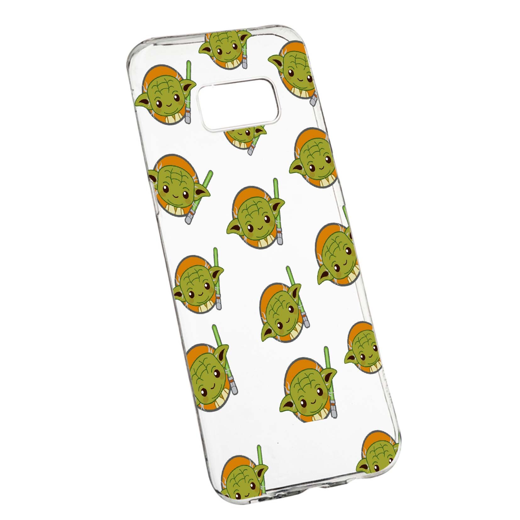 Husa de protectie Star Wars - Baby Yoda, Movie pentru Samsung Galaxy S8, rezistenta la uzura, anti-alunecare, din silicon Premium, 420