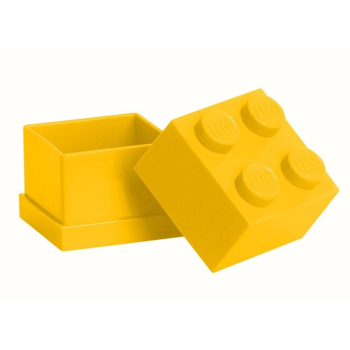 LEGO® 40111732 Classic 2x2 sárga mini tárolódoboz