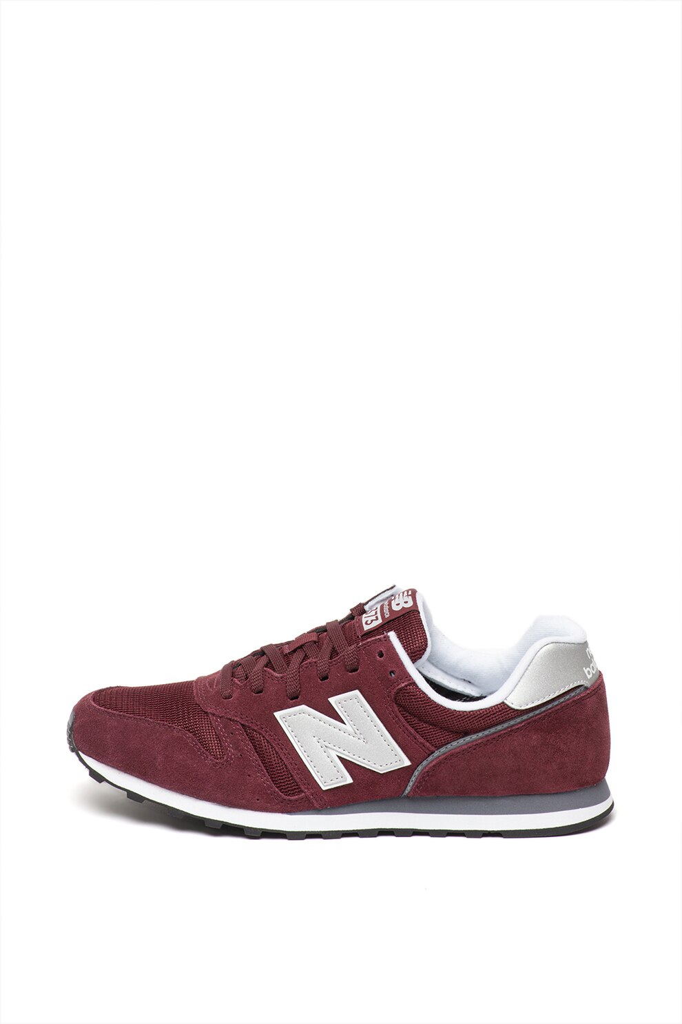 New Balance, Pantofi sport usori cu insertii de piele intoarsa 373