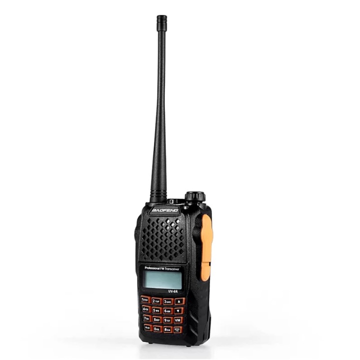 Двубандова Радиостанция Baofeng UV 6R, 8 W, усилена батерия 5000mAh