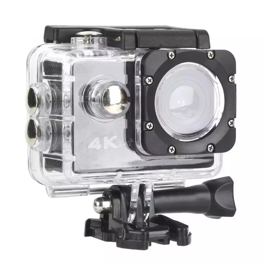 Екшън камера SPORTS CAM-01, водоустойчива, 4K HD, Wi-Fi - eMAG.bg