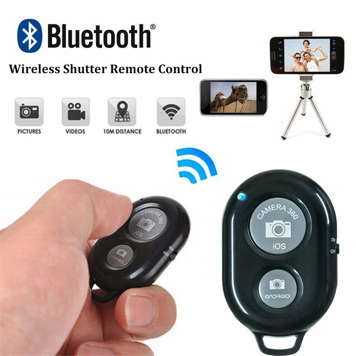 Bluetooth дистанционно, Селфи, Shutter, Android, iOS