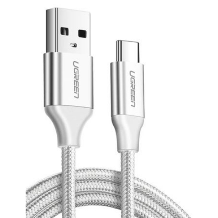 UGREEN USB-A - USB-C QC3.0 kábel 1,5m fehér (60132) (ugr60132)