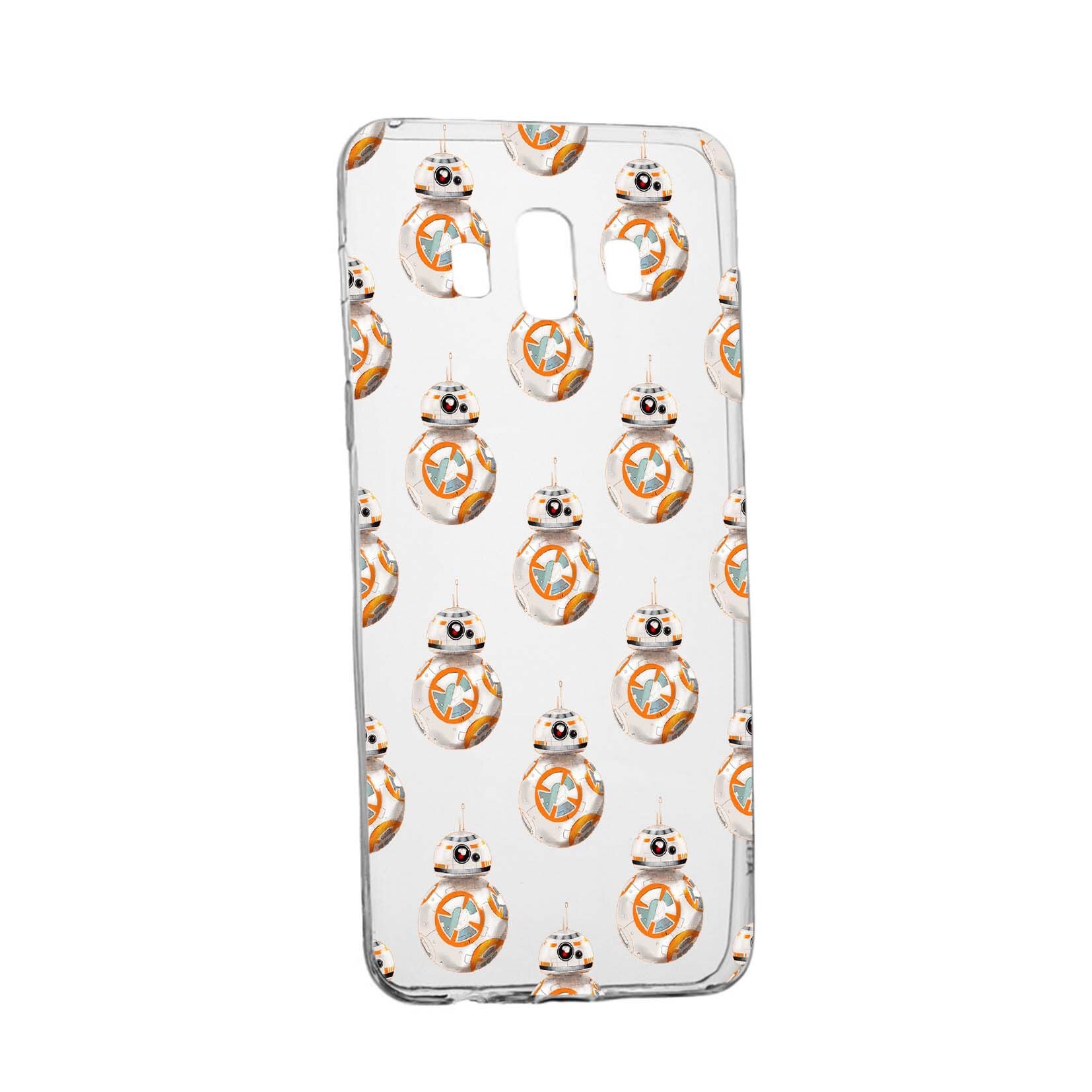 Husa de protectie Star Wars - Droids, Movie pentru Samsung Galaxy J6 Plus 2018, rezistenta la uzura, anti-alunecare, din silicon Premium, 421