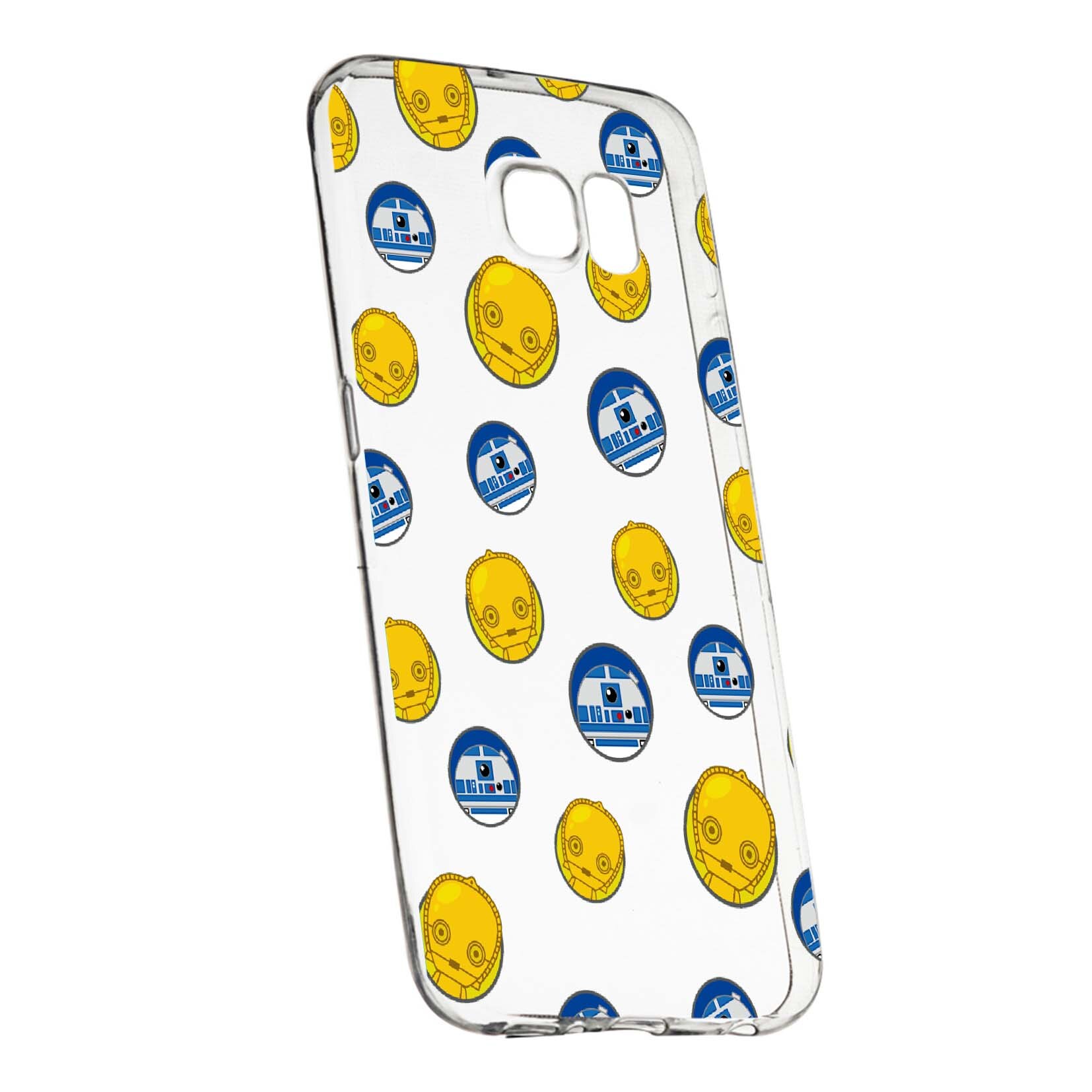 Husa de protectie Star Wars - Droids, Movie pentru Samsung Galaxy S7, rezistenta la uzura, anti-alunecare, din silicon Premium, 422