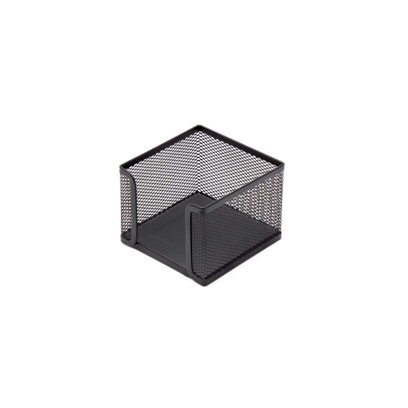 Suport pentru cub de hartie metalic mesh Forpus 30544 11x11 cm negru