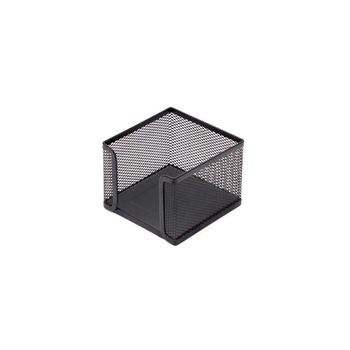 Suport pentru cub de hartie metalic mesh Forpus 30544 11x11 cm negru Suport pentru cub de hartie metalic mesh Forpus 30544 11x11 cm negru