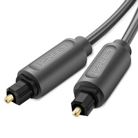 Cablu optic Toslink Audio UGREEN 1,5m Negru