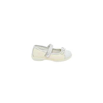 Pantofi Lelli Kelly Alb/Argintiu Piele naturala, Velcro 25EU Pantofi Lelli Kelly Alb/Argintiu Piele naturala, Velcro 25EU