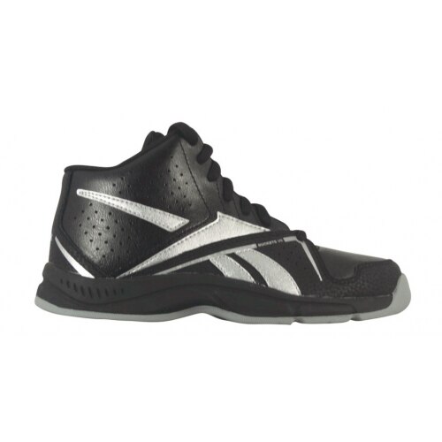 Pantofi sport Reebok Basketball, Negru/Argintiu