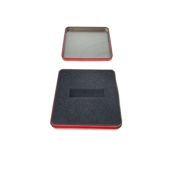 Cutie personalizabila Platinet Pendrive Box 45164, 100x100x16mm, pentru memorie USB, metalica, cu capac, rosie Cutie personalizabila Platinet Pendrive Box 45164, 100x100x16mm, pentru memorie USB, metalica, cu capac, rosie