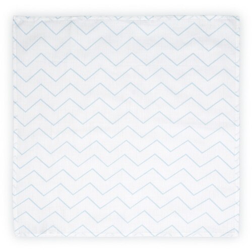 Scutec Lorelli Pled Muselina 80 x 80 cm, Blue Lines