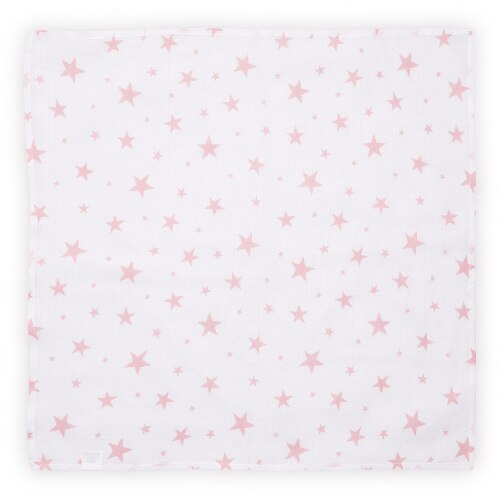 Scutec Lorelli Pled Muselina 80 x 80 cm, Pink Stars