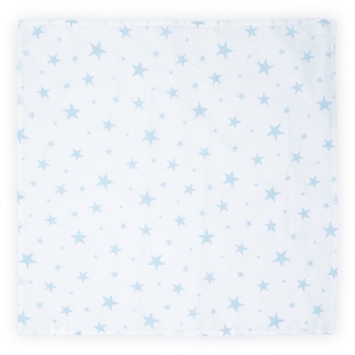 Scutec Lorelli Pled Muselina 80 x 80 cm, Blue Stars
