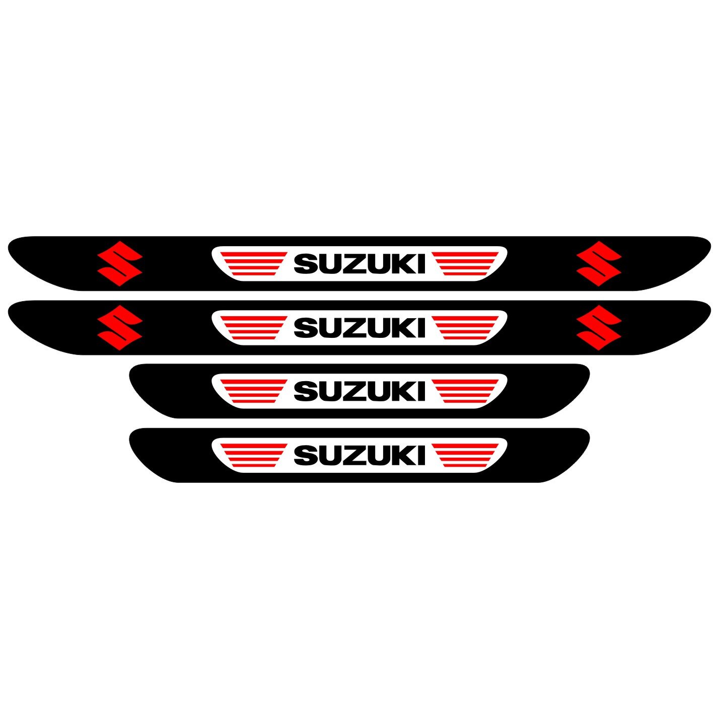 Set stickere praguri Suzuki, multicolor, decorativ