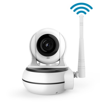 Camera de Supraveghere Smart WiFi, Rezolutie 960p HD, Night Vision, Rotire Automata 355°, Conectare Telefon, microSD Camera de Supraveghere Smart WiFi, Rezolutie 960p HD, Night Vision, Rotire Automata 355°, Conectare Telefon, microSD