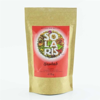 Pulbere din Baobab 75gr Solaris Pulbere din Baobab 75gr Solaris
