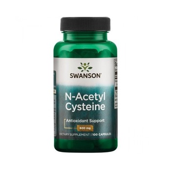 N-Acetil Cisteina 600 mg 100 capsule, sprijina sanatatea normala a ficatului, rinichilor si a sistemului imunitar, putere antioxidanta N-Acetil Cisteina 600 mg 100 capsule, sprijina sanatatea normala a ficatului, rinichilor si a sistemului imunitar, putere antioxidanta