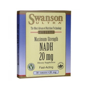 Swanson NADH 20 mg 30 Tablete Swanson NADH 20 mg 30 Tablete