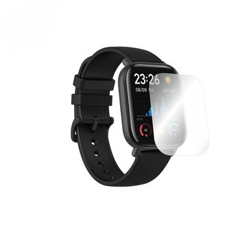 Set doua folii Xiaomi Amazfit GTS Smart Protection, protectii complete pentru ecran cu kit de instalare inclus Set doua folii Xiaomi Amazfit GTS Smart Protection, protectii complete pentru ecran cu kit de instalare inclus
