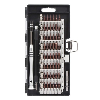 Set Trusa Surubelnite de Precizie 60 in 1 pentru Macbook, iMac, iPhone, electronice negru Set Trusa Surubelnite de Precizie 60 in 1 pentru Macbook, iMac, iPhone, electronice negru