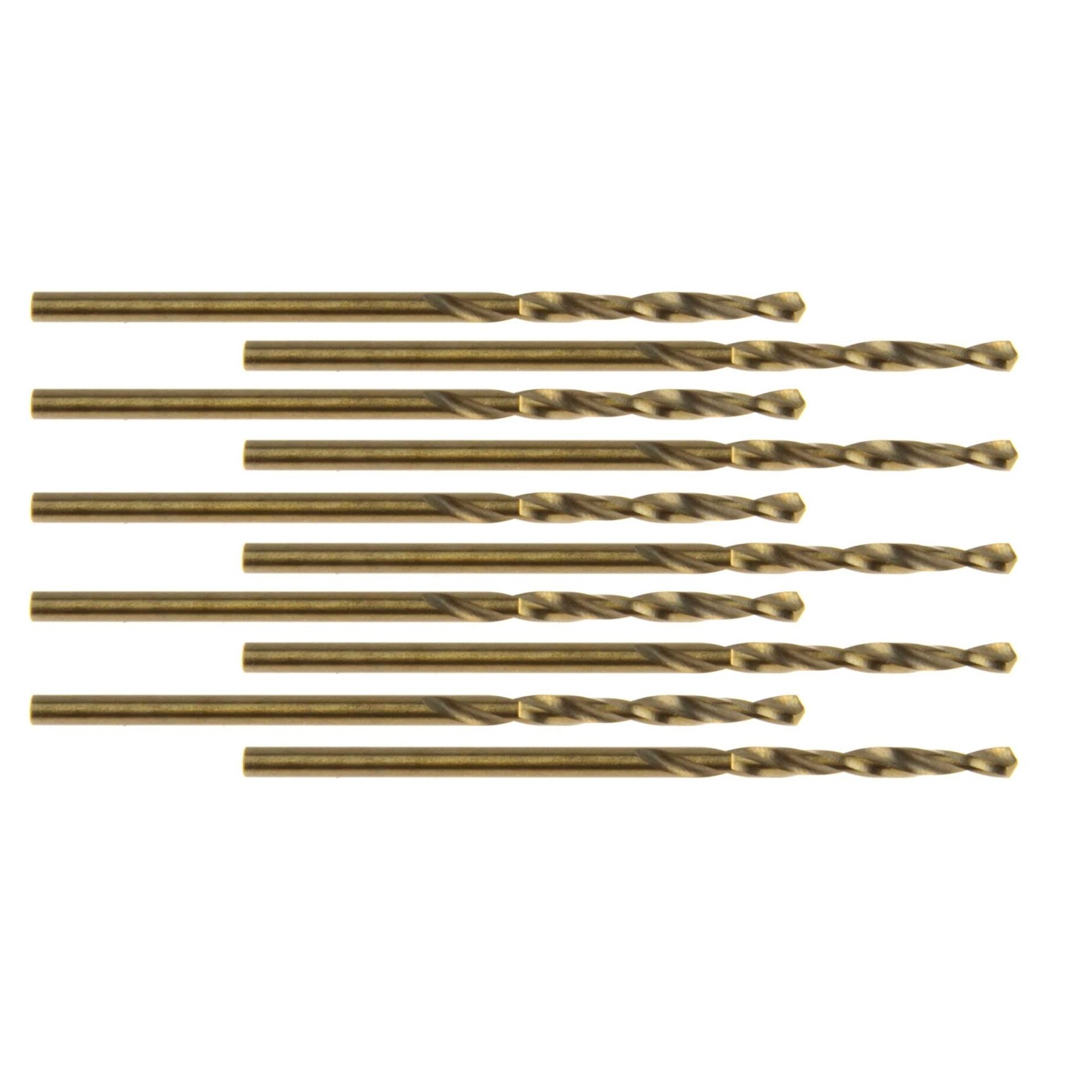 Set burghie pentru metal cu cobalt HSS 6,5mm 10 piese, GEKO G37065
