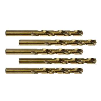 Set burghie pentru metal cu cobalt HSS 12mm 5 piese, GEKO G37120 Set burghie pentru metal cu cobalt HSS 12mm 5 piese, GEKO G37120