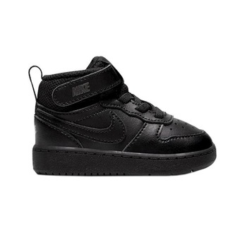 Pantofi Sport Nike Court Borough Mid 2 TDV CD7784-001, Copii, 27 EU, Negru Pantofi Sport Nike Court Borough Mid 2 TDV CD7784-001, Copii, 27 EU, Negru