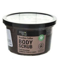 Scrub de corp ciocolata belgiana si cafea Organic Shop 250 ml
