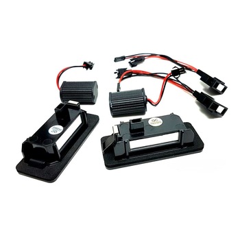 Set lampi numar LED pentru Audi A4/A5/A6/A7/Q5/TT, 12V, 0.3A, 3W, 6000k -6500K Set lampi numar LED pentru Audi A4/A5/A6/A7/Q5/TT, 12V, 0.3A, 3W, 6000k -6500K