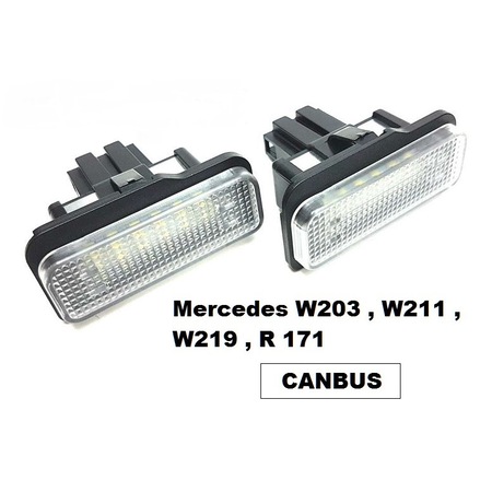 Led Plafoni Za Registracionen Nomer Mercedes S203 W211 Sedan Combi W219 Emag Bg