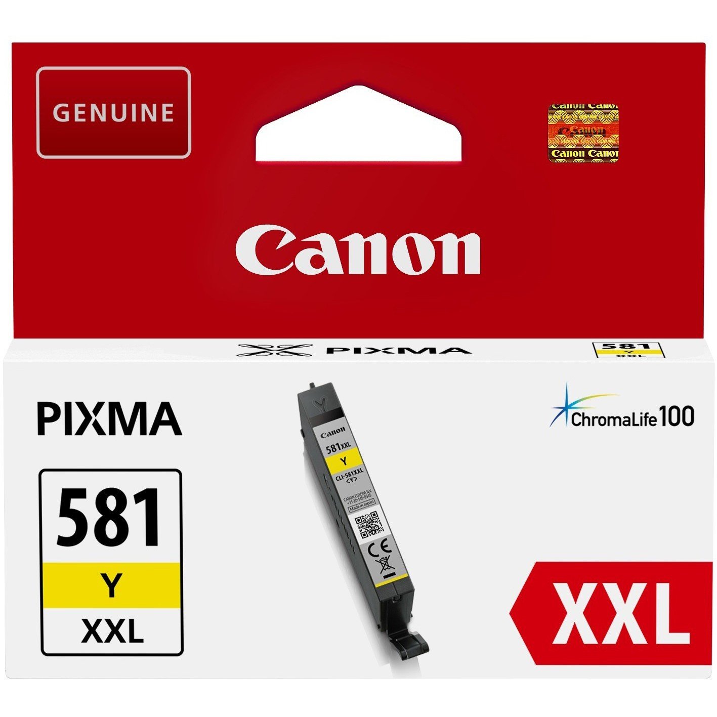 Cartus cerneala CLI-581Y XXL galben Canon 825 pagini