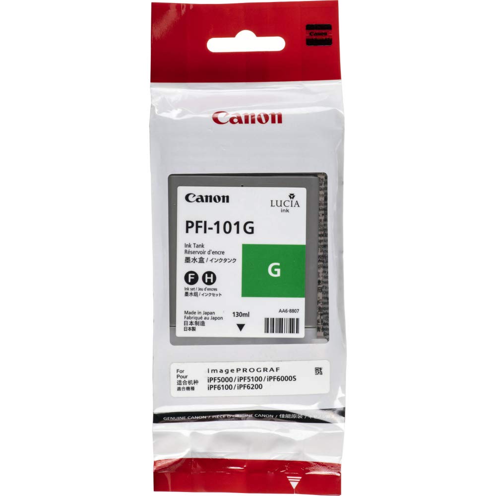 Cartus cerneala PFI-101G verde Canon 130ml