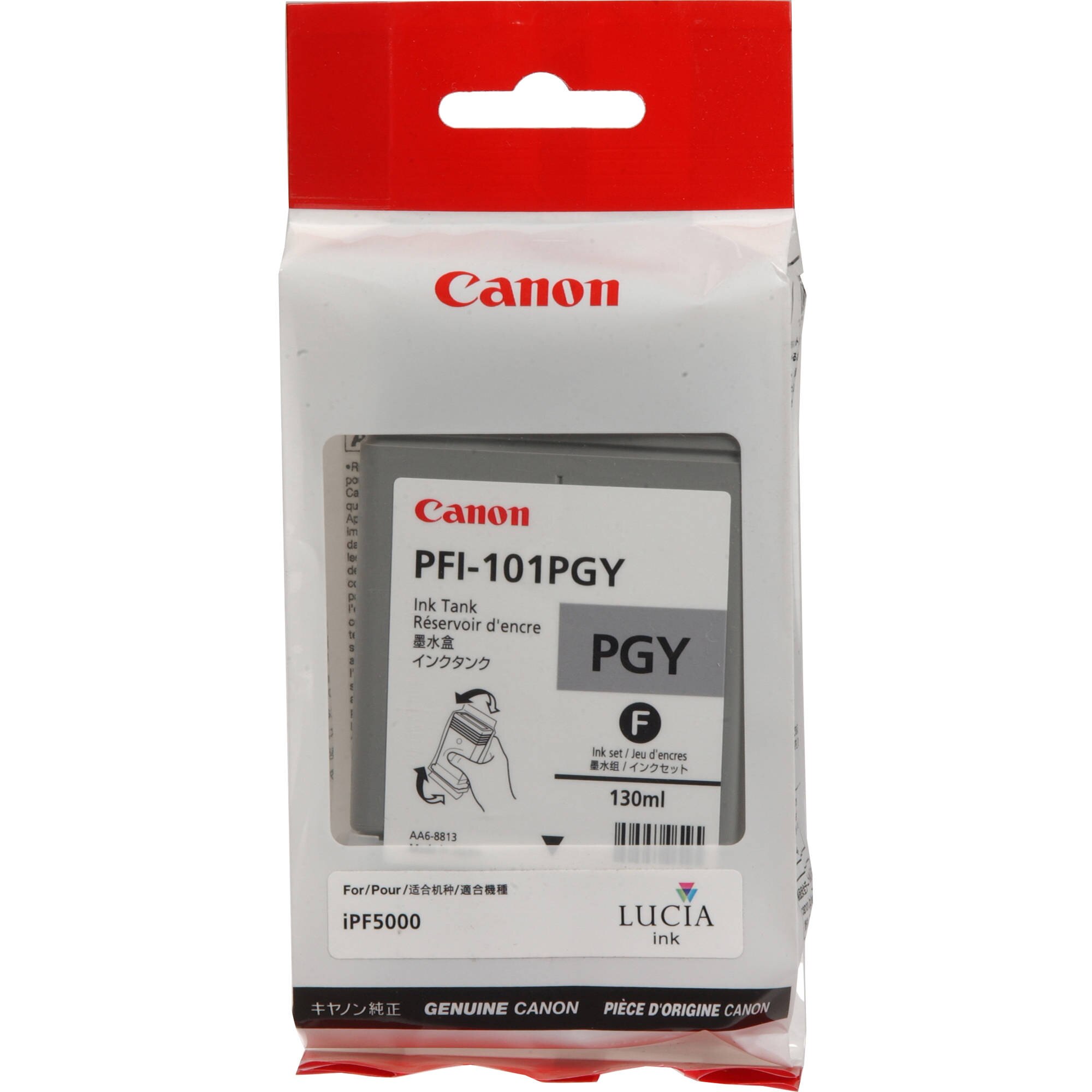 Cartus cerneala PFI-101PGY gri foto Canon 130ml