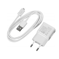 Set 2: Incarcator retea compatibil Allview Fast 9V/1.67 A si 5V/2A + cablu date Micro Usb , White
