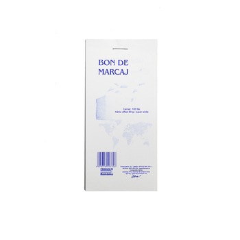Bon marcaj hartie offset, 100 file, format 7x15 cm Bon marcaj hartie offset, 100 file, format 7x15 cm