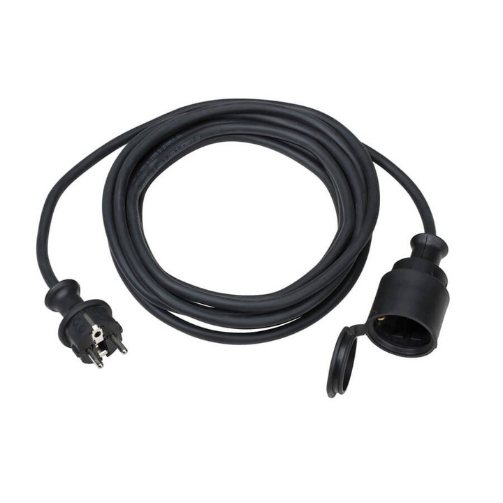 Adaptador de cable CEE IP44 1,5m negro H07RN-F 3G1,5 Enchufe CEE 400V/16A