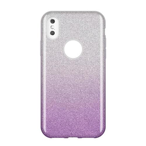 Husa Huawei Y6 2019, Huawei Y6 Prime 2019, Glitter / Sclipici, Purple