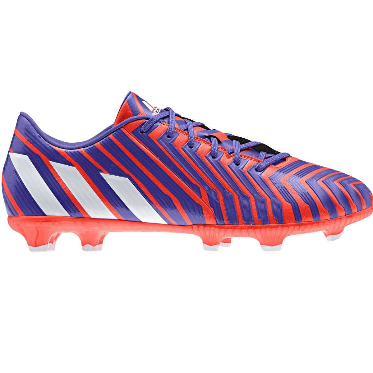 Pantofi fotbal Adidas, Predator Instinct FG, 40.7 EU, Portocaliu/Albastru