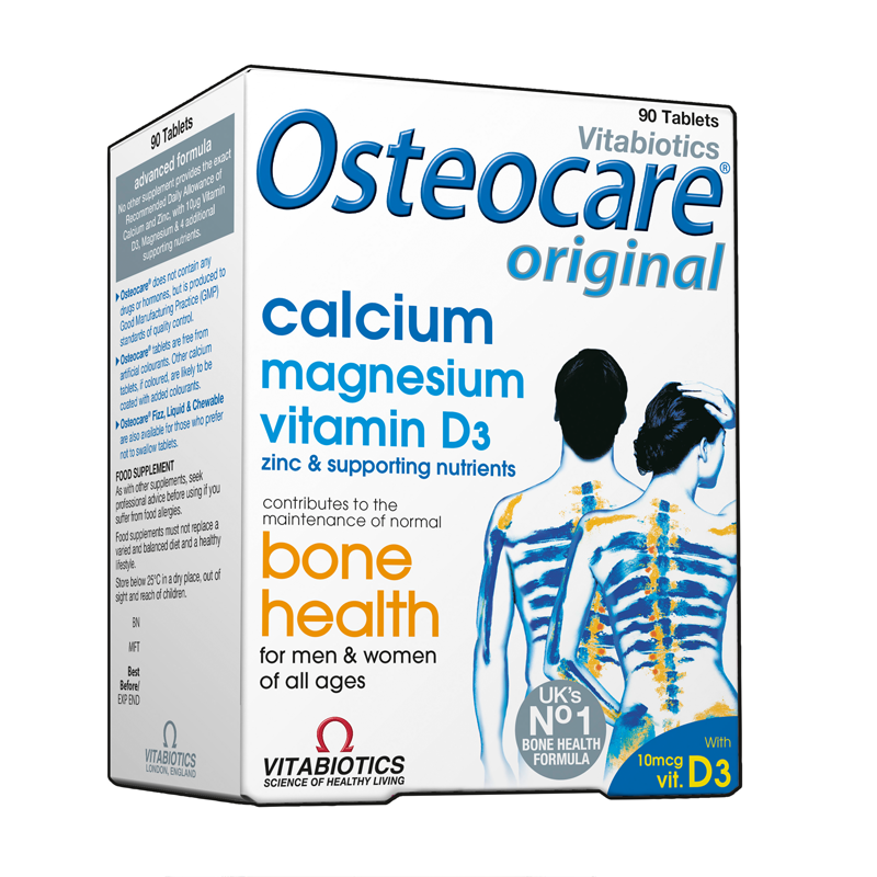 Osteocare Original, 90 comprimate, VitaBiotics LTD