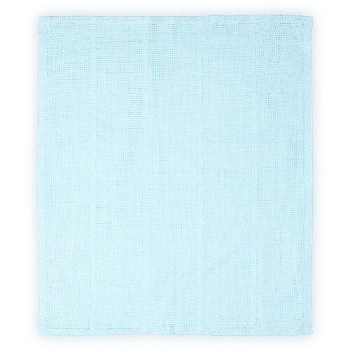 Paturica Lorelli Crosetata din Bumbac 75 x 100 cm, Blue