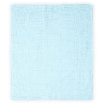 Paturica Lorelli Crosetata din Bumbac 75 x 100 cm, Blue Paturica Lorelli Crosetata din Bumbac 75 x 100 cm, Blue