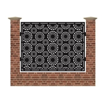 Panou de gard mare din tabla debitata cu plasma MAX 14 1500x1940 mm Panou de gard mare din tabla debitata cu plasma MAX 14 1500x1940 mm