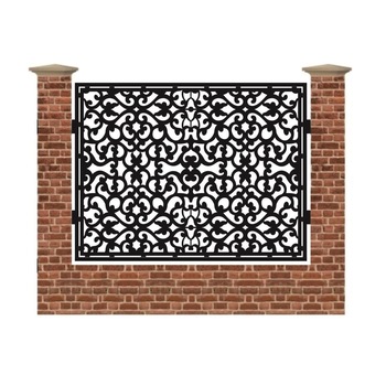 Panou de gard mare din tabla debitata cu plasma MAX 13 1500x1940 mm Panou de gard mare din tabla debitata cu plasma MAX 13 1500x1940 mm