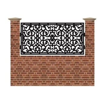 Panou de gard mic din tabla debitata cu plasma MAX 13 990x1940 mm Panou de gard mic din tabla debitata cu plasma MAX 13 990x1940 mm